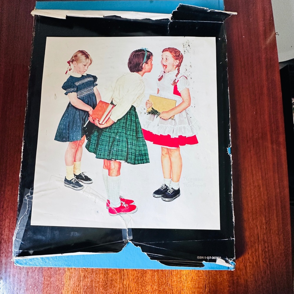 The Best of Norman Rockwell 40 Full Color Posters Art Book Michael Schau 1987 - Picture 9 of 11